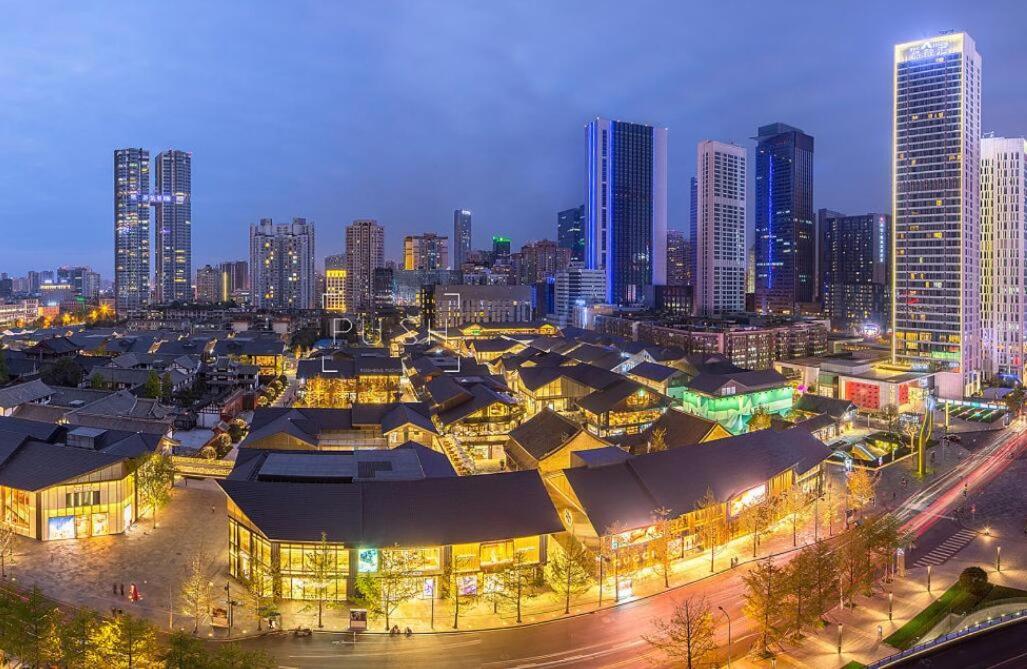 The Hotel Zen Urban Resort Chengdu Buitenkant foto